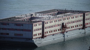 Bibby Stockholm accommodation barge