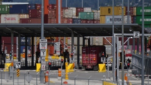 Vancouver cargo terminal