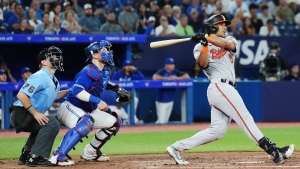 LEAD) Blue Jays' Ryu Hyun-jin roughed up in postseason elimination