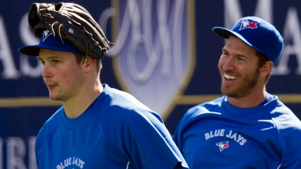 Snider Arencibia Blue Jays