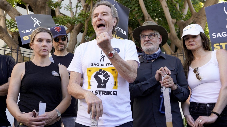 Actors' Strike: Hollywood Stars on the Picket Lines