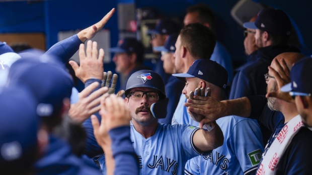 Blue Jays Injuries: Belt out of lineup with back tightness