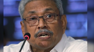 Former Sri Lankan President Gotabaya Rajapaksa