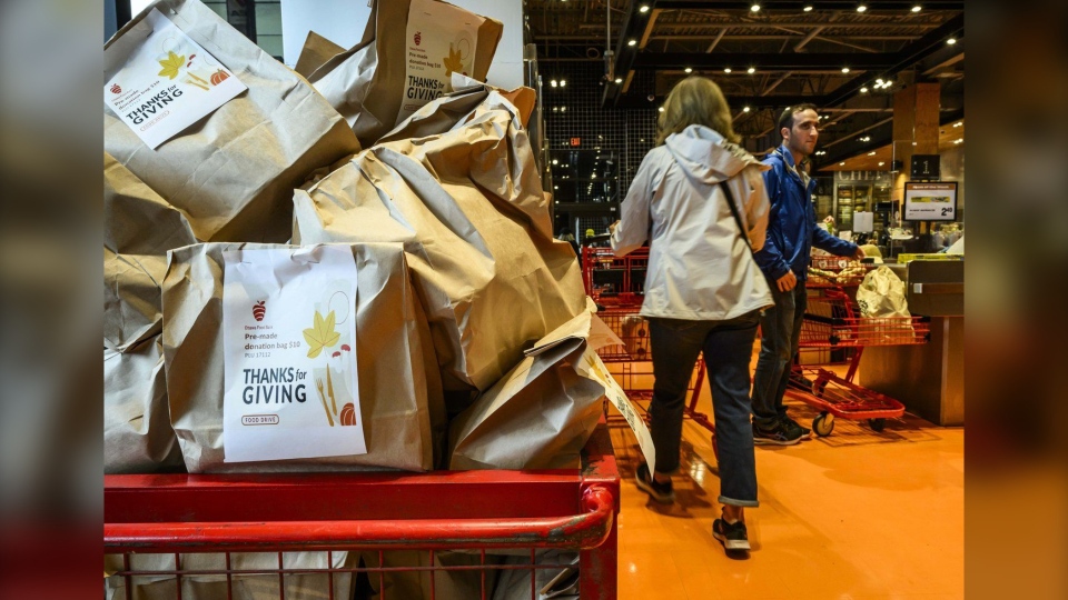 Food bank use in Canada soaring ahead of Thanksgiving | CP24.com