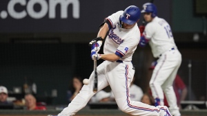 Rangers' Seager intentionally walked with bases loaded