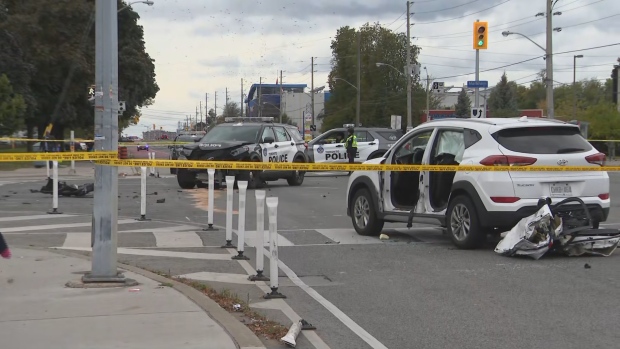 女子在涉及多伦多警车的斯卡伯勒撞车事故中严重受伤；SIU行使职权