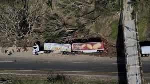 Hurricane Otis damage