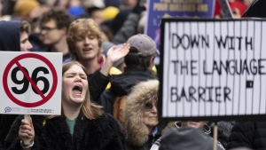 protest tuition hikes non-Quebec students