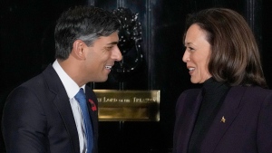 Rishi Sunak and Kamala Harris