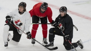 Team Canada players
