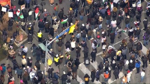 pro-palestinian demonstration