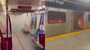 e-bike fire ttc subway