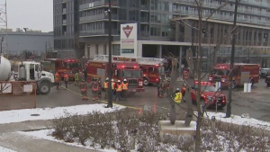 toxic chemical reaction NY condo garage