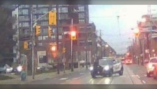 tps cruiser pedestrian struck video