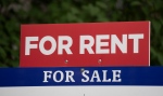 A realtors sign advertises a house as for sale or for rent, in Ottawa on June 9, 2023. THE CANADIAN PRESS/Adrian Wyld
