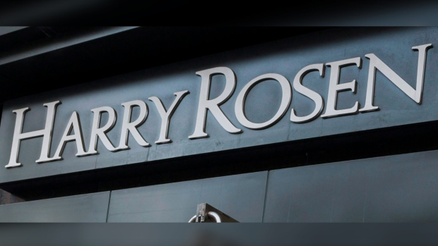 Harry Rosen signage