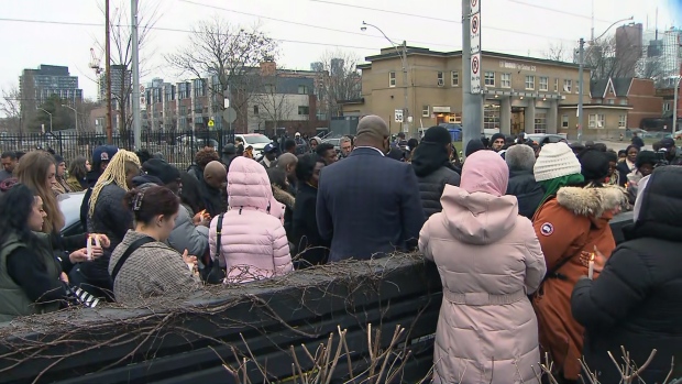 Regent Park vigil