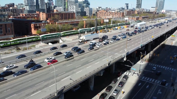 Toronto traffic jam