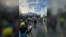 memorial for killed cyclist Ali Sezgin Armagan