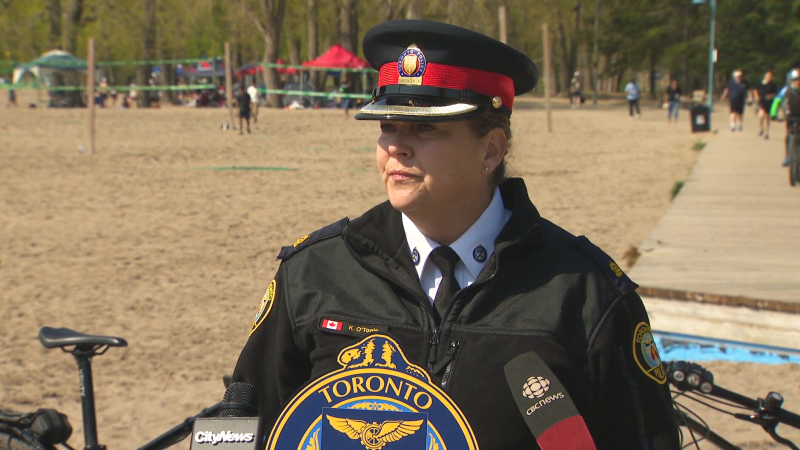 Toronto police stepping up presence at Woodbine Beach this Victoria Day long weekend