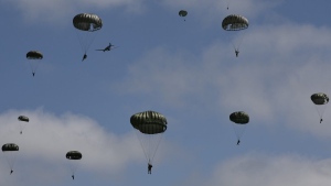 Parachute drop