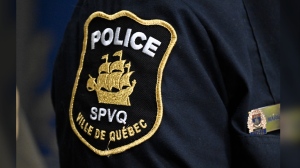 Quebec City police forces patch
