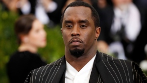 Sean “Diddy” Combs has sold a majority stake in Revolt, the media company and television network he founded in 2013. Combs is seen here in 2017. (Lucas Jackson/Reuters/File via CNN Newsource)