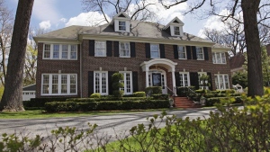 FILE - This brick house in Winnetka, Ill., seen Friday, May 6, 2011, was featured in the 1990 movie "Home Alone". The home of Kevin McCallister's hijinks is changing hands. (AP Photo/ Nam Y. Huh File)