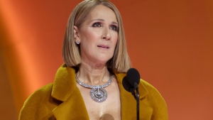 Celine Dion, seen here on February 4, is sharing details about how difficult her life has become as she lives with stiff person syndrome. (Kevin Mazur/Getty Images via CNN Newsource)