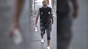 A suspect can be seen in a handout provided by the Toronto Police Service.