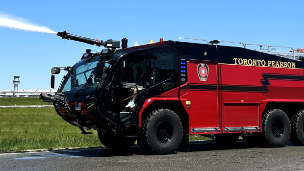 Toronto Pearson Fire Department truck