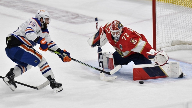 Stanley Cup Final: Panthers shut out the Oilers 3-0 in Game 1 | CP24.com