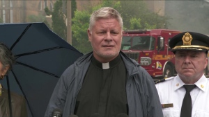 Officials give update on St. Anne's church fire