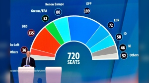 European Parliament election provisional results