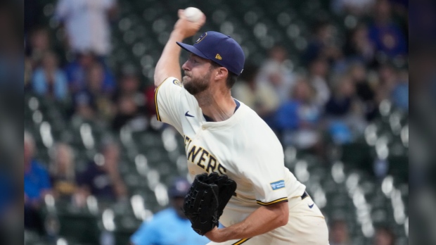 Milwaukee Brewers pitcher Colin Rea