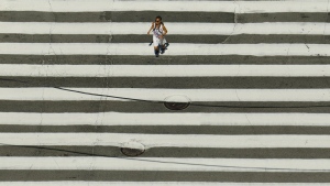 Environment Canada is predicting a warmer-than-usual summer for the entire country, with the eastern provinces sweltering the most. A person makes their way through a crosswalk in Ottawa on Monday, June 3, 2024. THE CANADIAN PRESS/Sean Kilpatrick