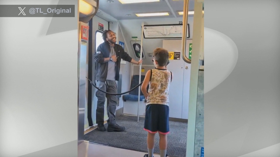 GO train employee lets seven-year-old transit enthusiast announce next ...
