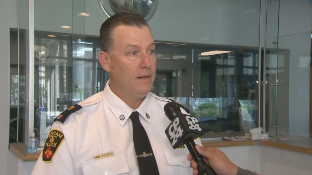 Supt. Ryan Connoly speaks with CP24 about 'Project Martini' Monday June 17, 2024. 