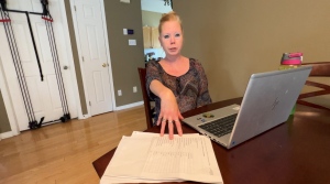 Sonya Rawlings is unhappy with a five year old loan, which has ballooned in interest costs, more than doubling her monthly payment. Ottawa, Ont. (Tyler Fleming / CTV News).