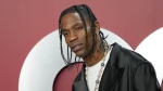 FILE - Travis Scott arrives at GQ's Men of the Year Party in Los Angeles on Nov. 16, 2023. (AP Photo/Chris Pizzello, File)
