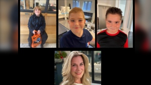 Sask. RCMP are asking the public to report any sightings of Astrid Schiller and her children. (Photo courtesy: Saskatchewan RCMP) 