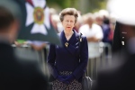 FILE - Britain's Princess Anne attends a ceremony to mark the 80th anniversary of D-Day, at Place des Canadiens in Bretteville-l'Orgueilleuse, Normandy, France, Wednesday June 5, 2024. Buckingham Palace says Princess Anne has sustained minor injuries and concussion following an incident on the Gatcombe Park estate on Sunday, June 23, 2024. The 73-year-old sister of King Charles III has been hospitalized as a precautionary measure for observation and is expected to make a full recovery. (Aaron Chown/Pool via AP, File)
