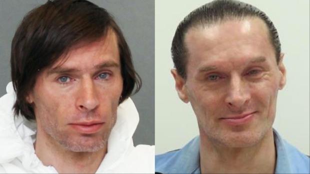 52-year-old Rejean Hermel Perron is seen in these undated images. (Toronto Police Service)