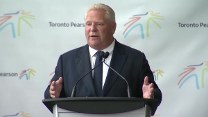Doug Ford recognizing airport workers