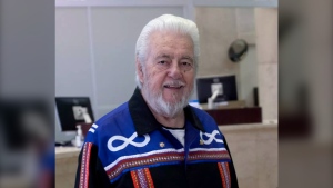 Musician Ray St.Germain is shown in a handout photo. St. Germain, the singer-songwriter and television personality nicknamed "Winnipeg's Elvis" for his uncanny vocal likeness to the King, has died. (The Canadian Press/HO-Manitoba Metis Federation)