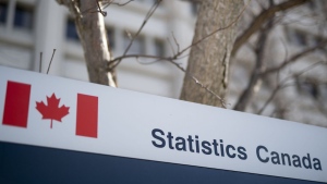 Statistics Canada signage is shown in Ottawa on Friday, March 8, 2019. THE CANADIAN PRESS/Justin Tang