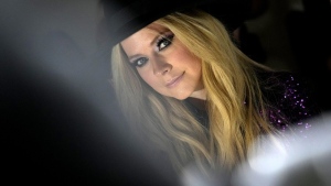 Avril Lavigne attends the Elie Saab Haute Couture Fall-Winter 2024-2025 collection presented in Paris, Wednesday, June 26, 2024. THE CANADIAN PRESS/AP-Christophe Ena