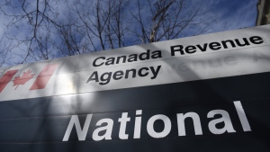 The Canada Revenue Agency says it is ramping up efforts to claw back overpayments of pandemic-related benefits. The Canada Revenue Agency sign outside the National Headquarters at the Connaught Building in Ottawa is seen on Monday, March 1, 2021. THE CANADIAN PRESS/Justin Tang
