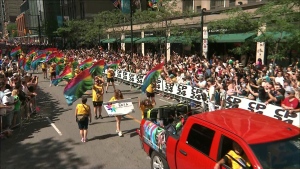 Pride Parade underway in Toronto
