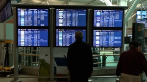 Dozens of WestJet flights to and from YVR were cancelled on Sunday, June 30. (CTV News)